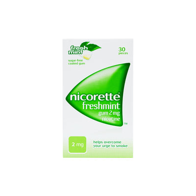 Nicorette Freshmint Gum 2mg 30S