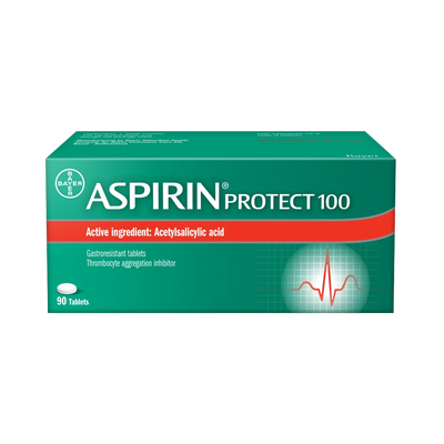 Aspirin Protect 100Mg Tab 90S