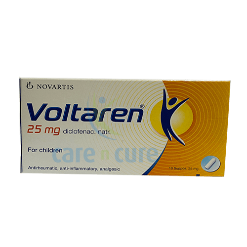 Voltaren 25mg Supp 10S