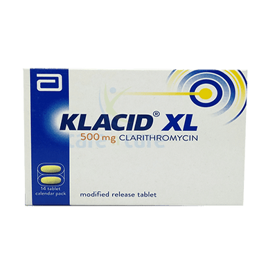 Klacid XL 500 mg Tablets 14's (Original Prescription Is Mandatory Upon Delivery)