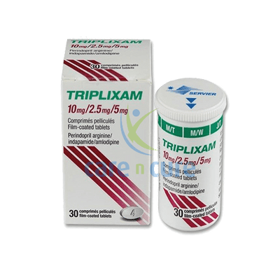 Triplixam 10/2.5/5 Tablets 30's