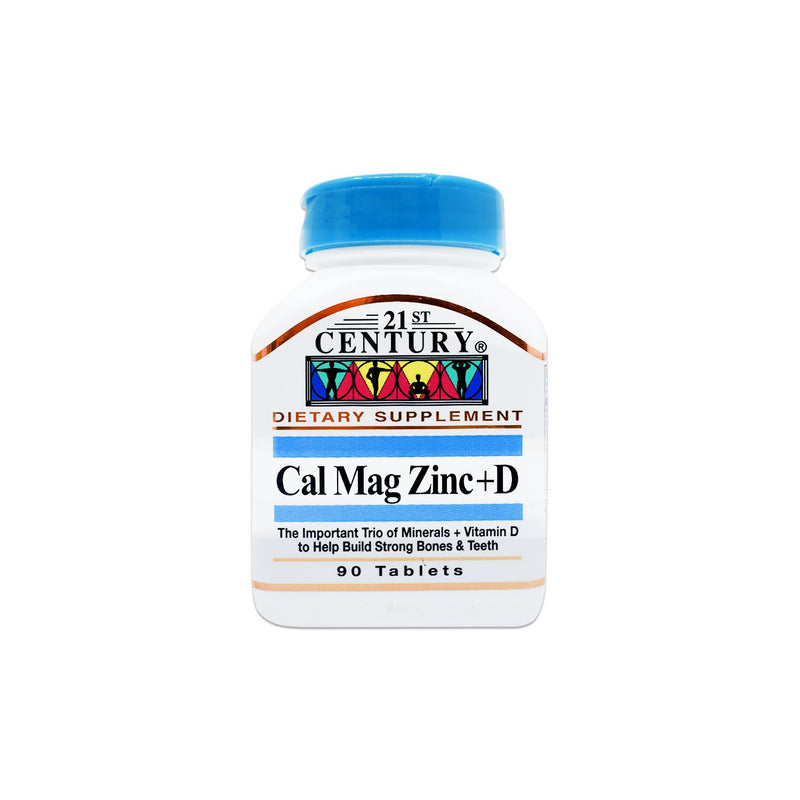 21St Century Cal Mag  Zinc +D 90 Tablets
