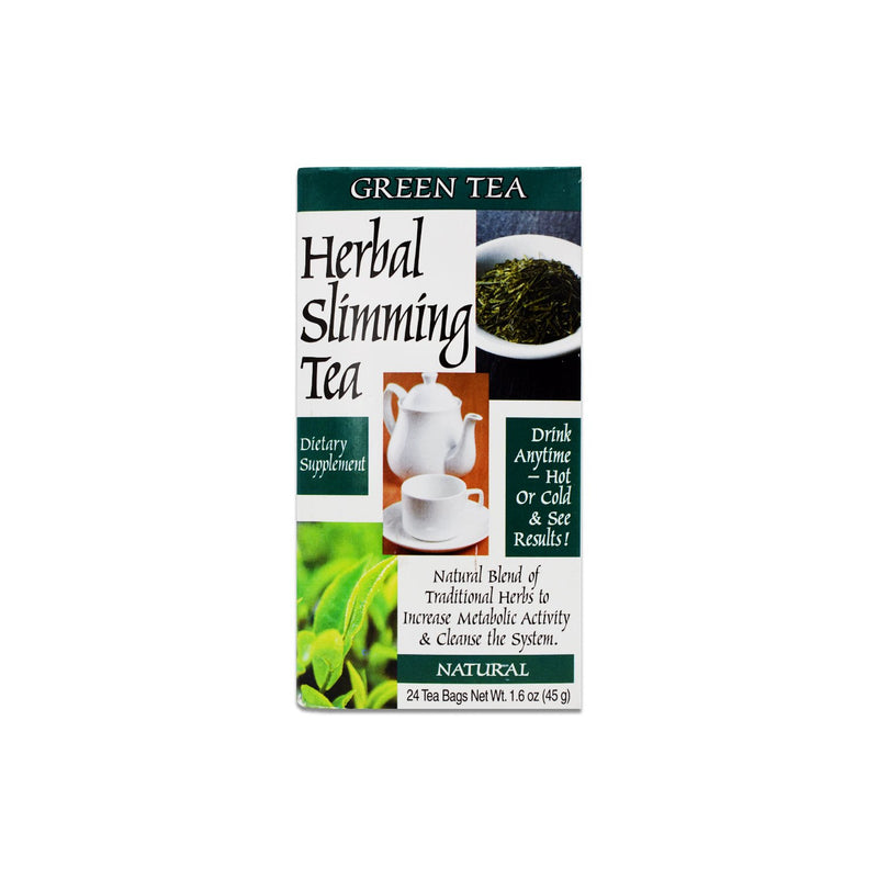 21st Century Herbal Slimming Green Tea, 24 Tea Bags