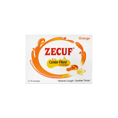 Zecuf Center Filled Orange Loz 16S