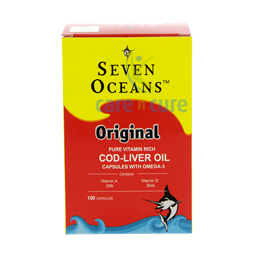 Seven Ocean Cod-Liver Oil Capsules 100S