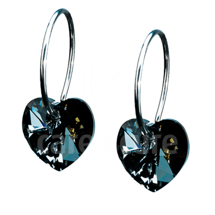 Blomdahl 14mm Heart 10mm Blk Diamond 15-1255-12 [C]