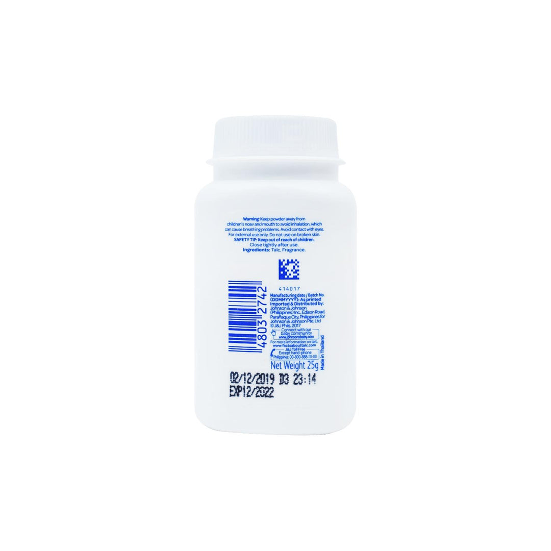 Johnson & Johnson Baby Powder White-25gm