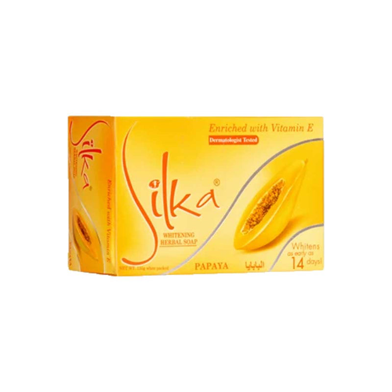 Buy Silka Papaya Soap 90gm Online at Best prices in Qatar CarenCure