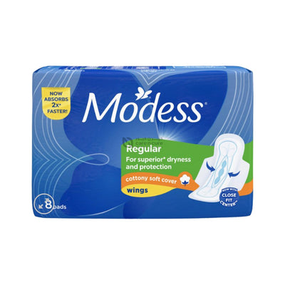 Modess Cot/Soft Wings-1X8