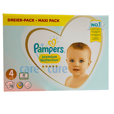 Pampers - 4x24 Couches Premium Protection Taille 1, Pampers