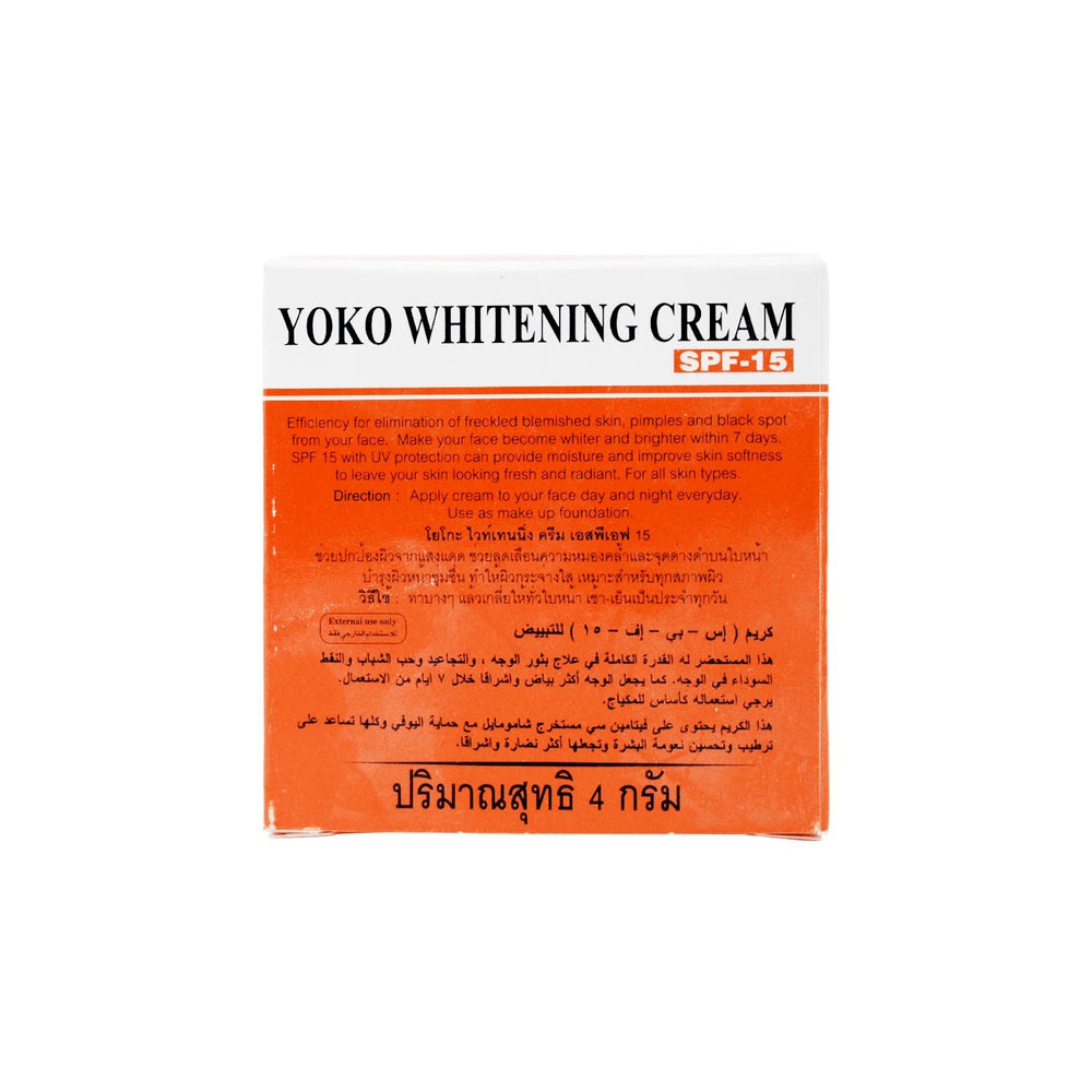 Yoko Whitening Cream With SPF15 4g