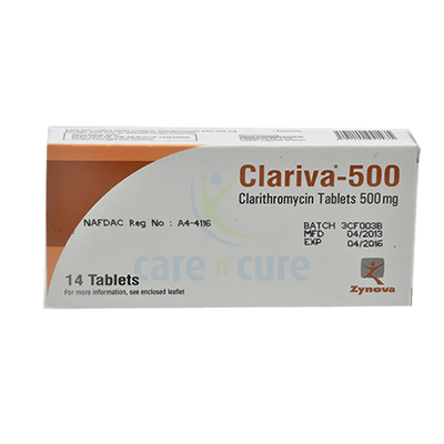 Clariva 500mg Tablets 14's (Original Prescription Is Mandatory Upon Delivery)