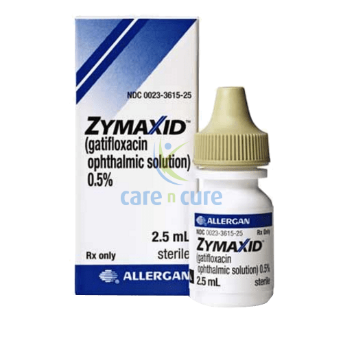 Zymaxid 5% Opthalmic Sol 2.5ml (Original Prescription Is Mandatory Upon Delivery)