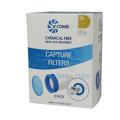 Licetec V-Comb Capture Filters Pkt 8's