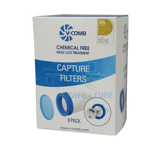Licetec V-Comb Capture Filters Pkt 8&