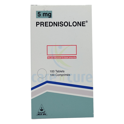 Buy Prednisolone 5mg Tablets 100's online in Qatar View Usage, Benefits and Side Effects