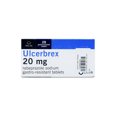 Ulcerbrex 20mg Tablets 28S