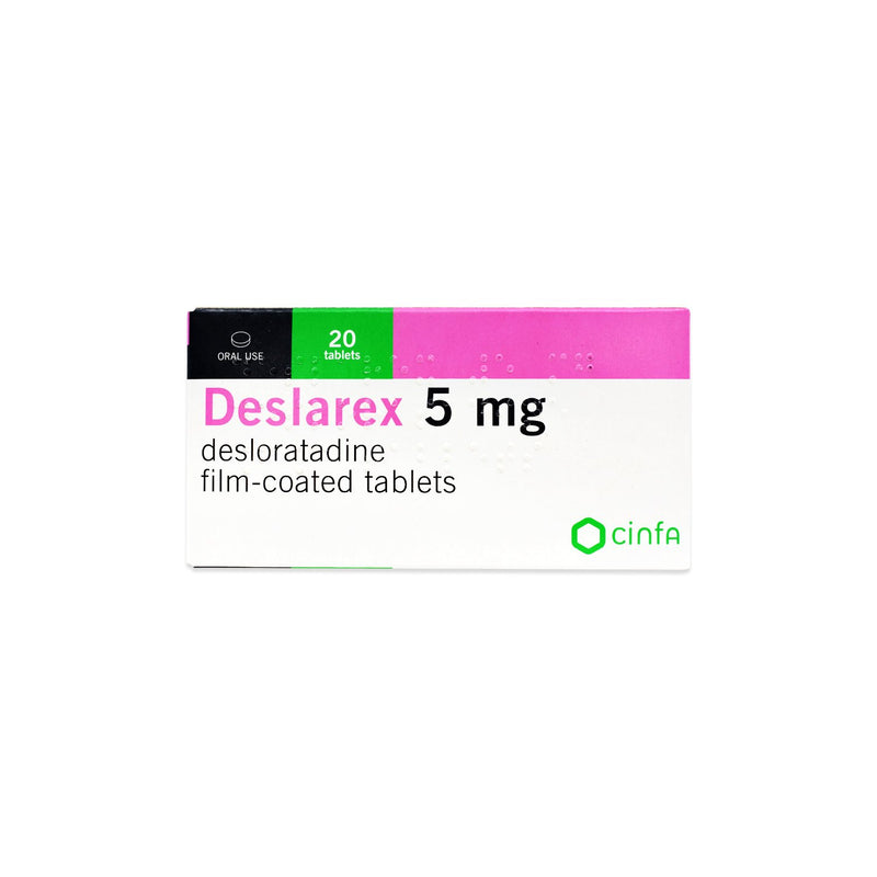 Deslarex 5mg Tablets 20&