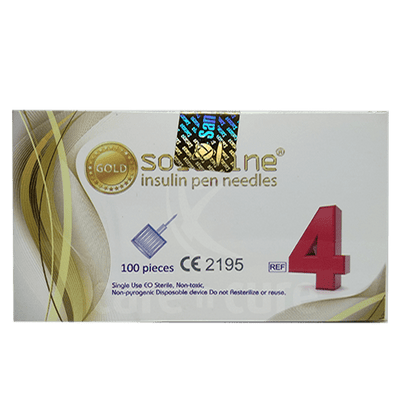 Solofine Insulin Pen Needle 31G 4mm 100's