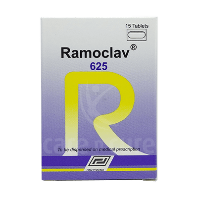Ramoclav 625mg Tablets 15's