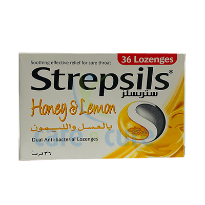 Strepsils Honey & Lemon Loz 36S
