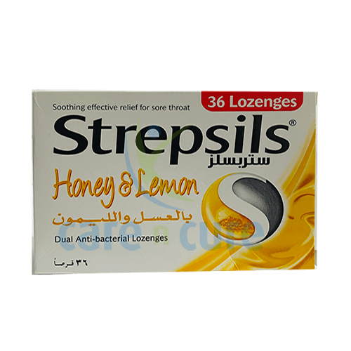 Strepsils Honey & Lemon Loz 36S