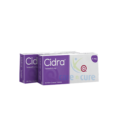 Cidra Tadalafil 5 mg Erectile Dysfunction Tablets  Original Prescription Is Mandatory Upon Delivery