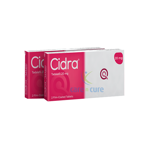 Cidra 20 mg Erectile Dysfunction Tablet (Original Prescription Is Mandatory Upon Delivery)