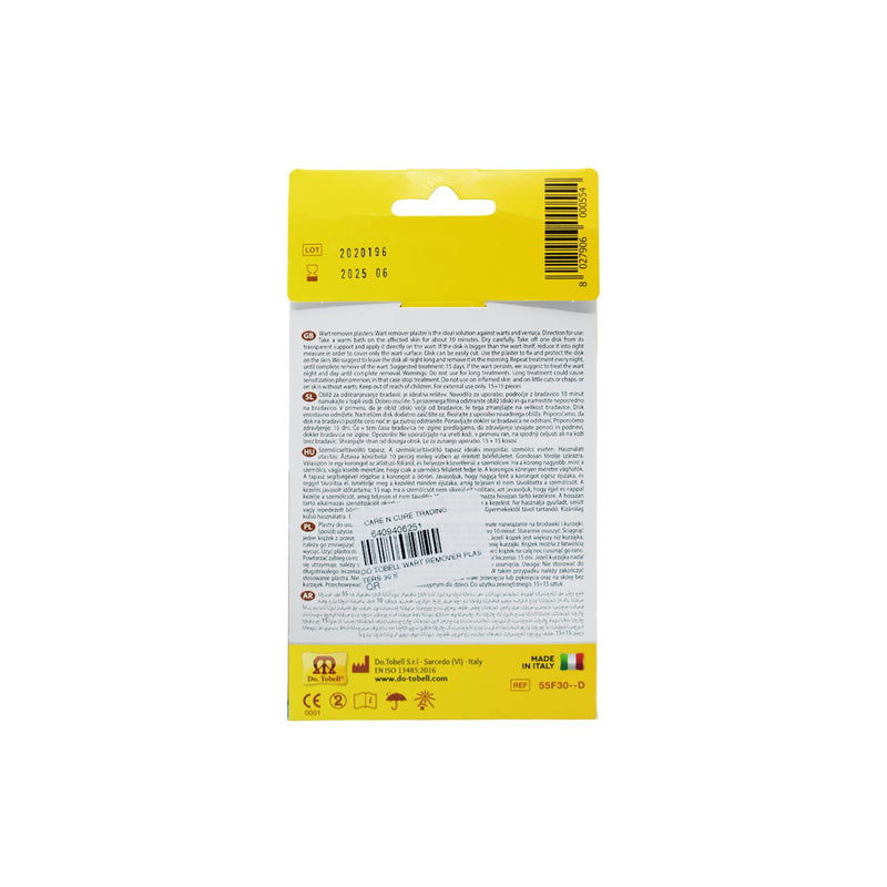 Do Tobell Wart Remover Plasters 30&