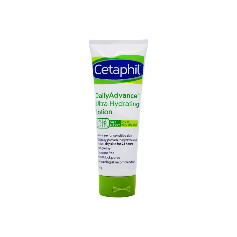Cetaphil Daily Advance Ultra Hydrating Lotion For Face And Body 226g