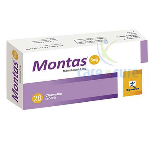 Montas 5mg Tablets 28's