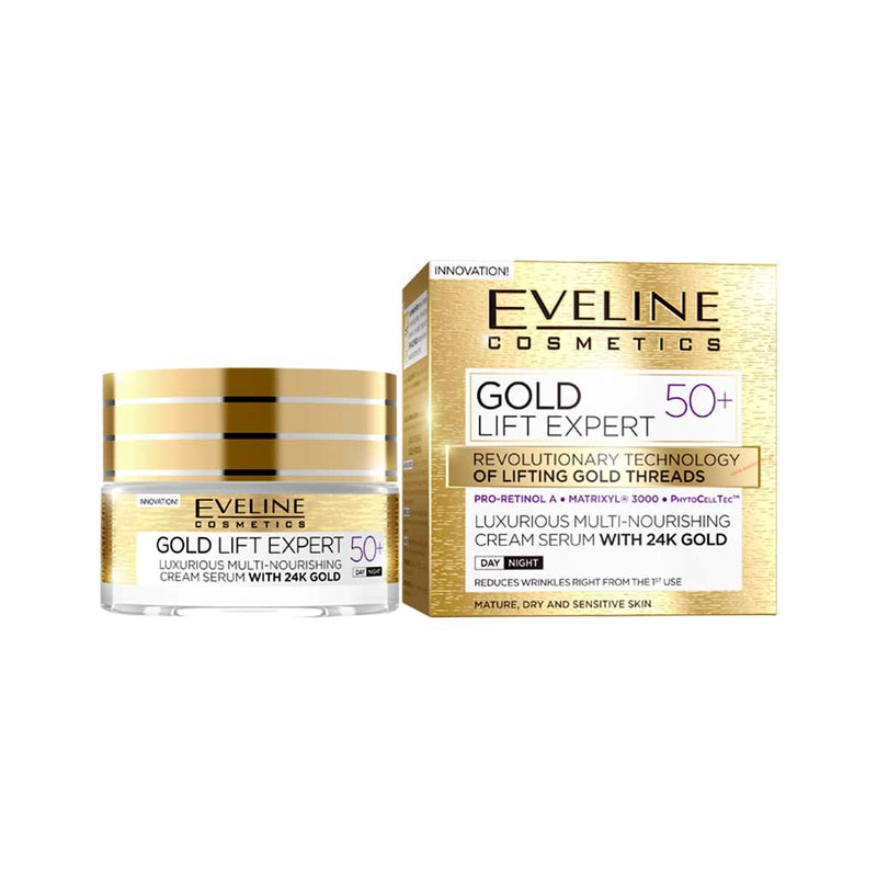 Eveline Gold Lift Expert Day &Night 50+ Cream 50ml