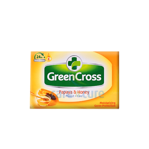 Green Cross Moist Soap Papaya & Honey 125G 