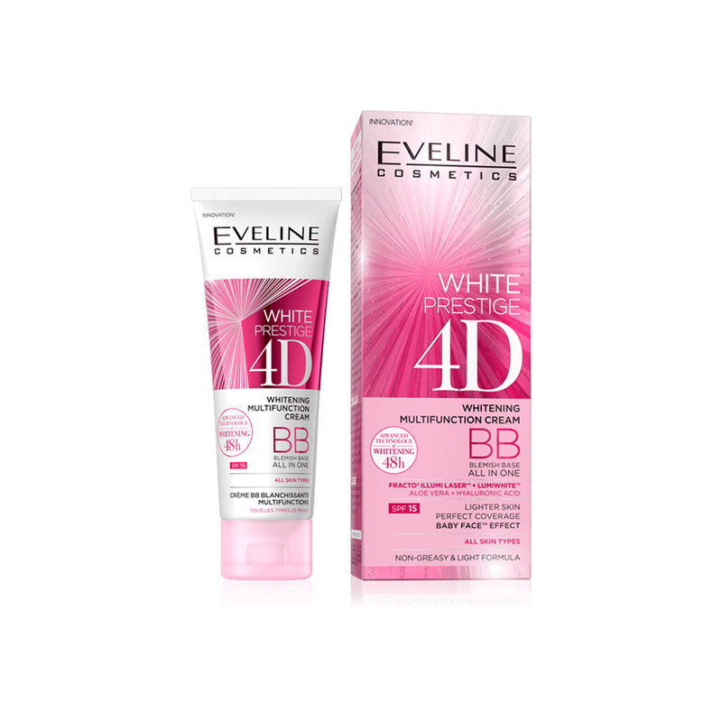 Eveline White Prestige 4D Hyaluronic Acid BB Cream 50ml