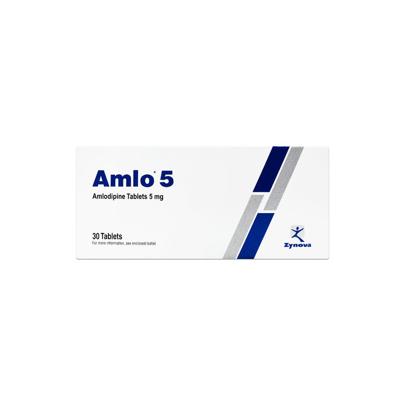 Amlo 5 mg Tablets 30S