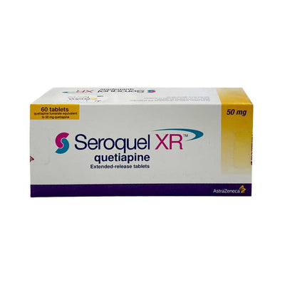 Seroquel Xr 50mg Er Tablets 60's