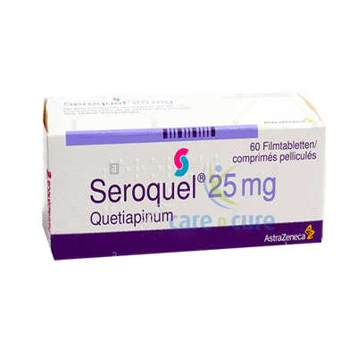 Seroquel 25 mg Tablets 60's (Original Prescription Is Mandatory Upon Delivery)