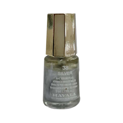 Mavala Nailpolish 38 Mini Color- Silver 5 ml