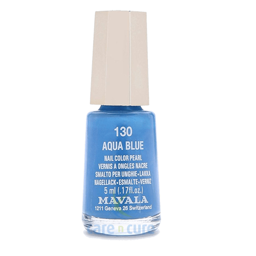 Mavala Nailpolish 130 Mr Color Aqua Blue 5 ml