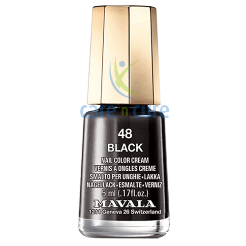 Buy Mavala Nailpolish 48 Black 5 ml Online at Best prices in Qatar ...