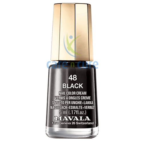 Mavala Nailpolish 48 Black 5 ml