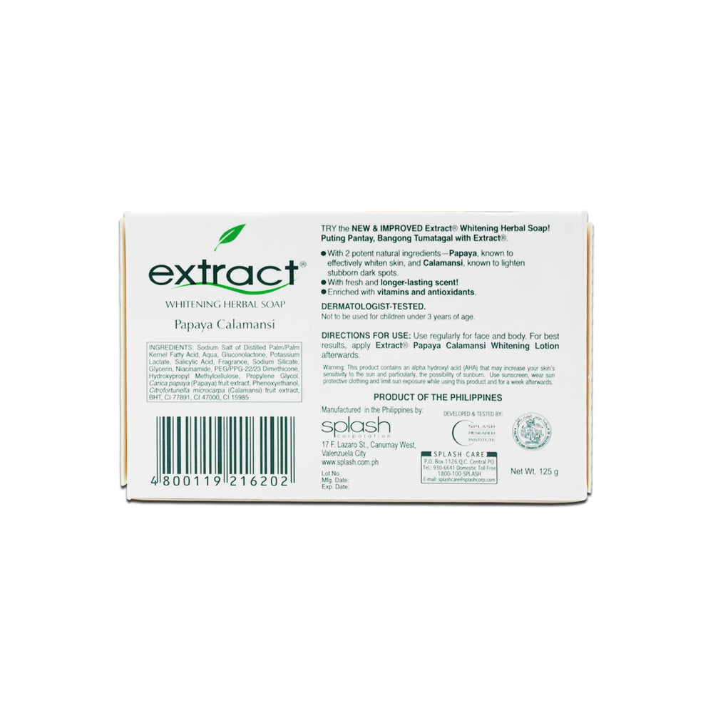 Extract Whitening Soap Orange Papaya Calamansi 125G