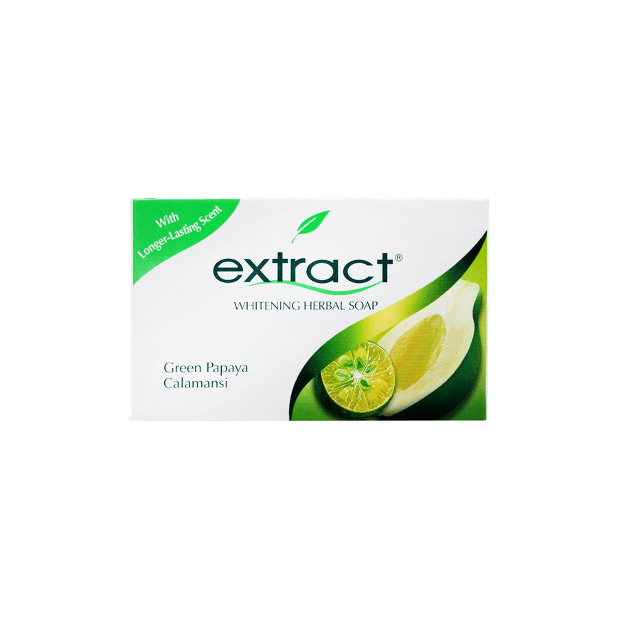 Extract Whitening Soap Green Papaya Calamansi 125 G