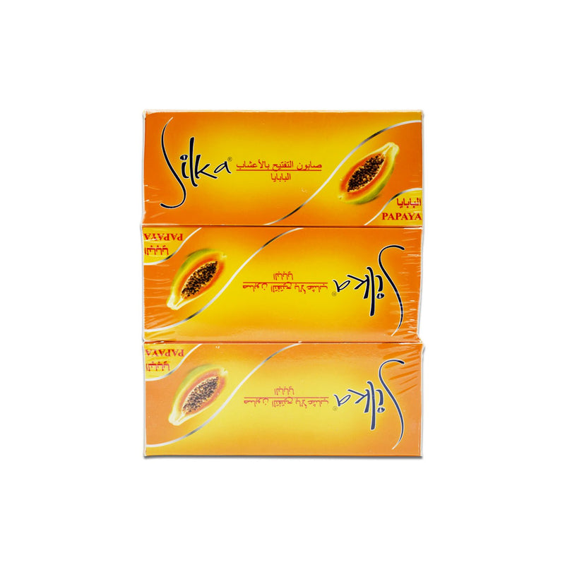 Silka Papaya Soap 135gm Bundle Offer 3&