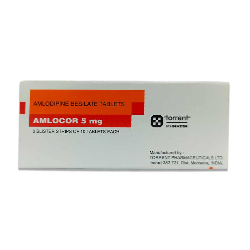 Amlocor 5 mg Tablets 30S