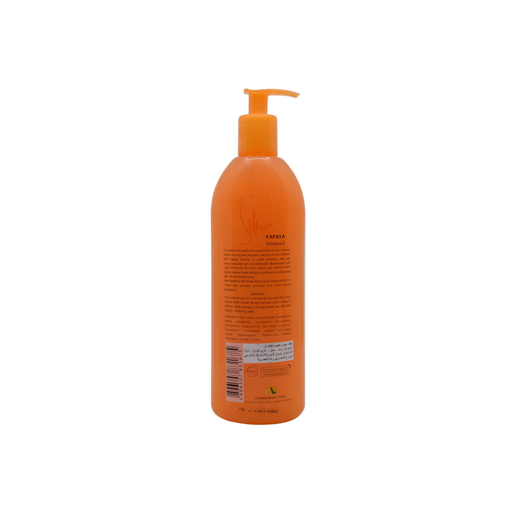Silka Papaya Whiten Body Wash (Regular) 500ml