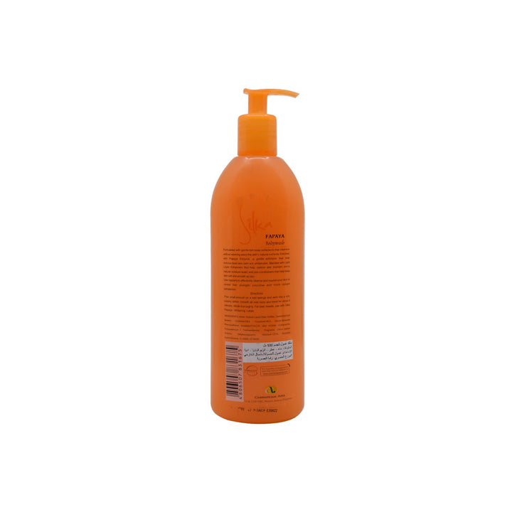 Silka Papaya Whiten Body Wash (Regular) 500ml