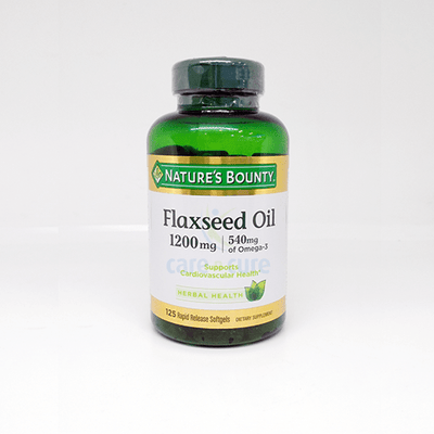 Nature's Bounty Flaxseed Oil 1200mg 125's