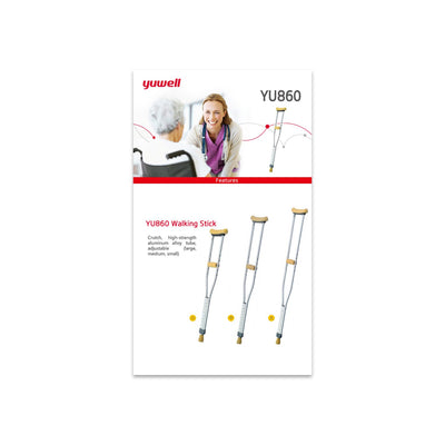 Yuwell Aluminium Crutches Yu860 - XL