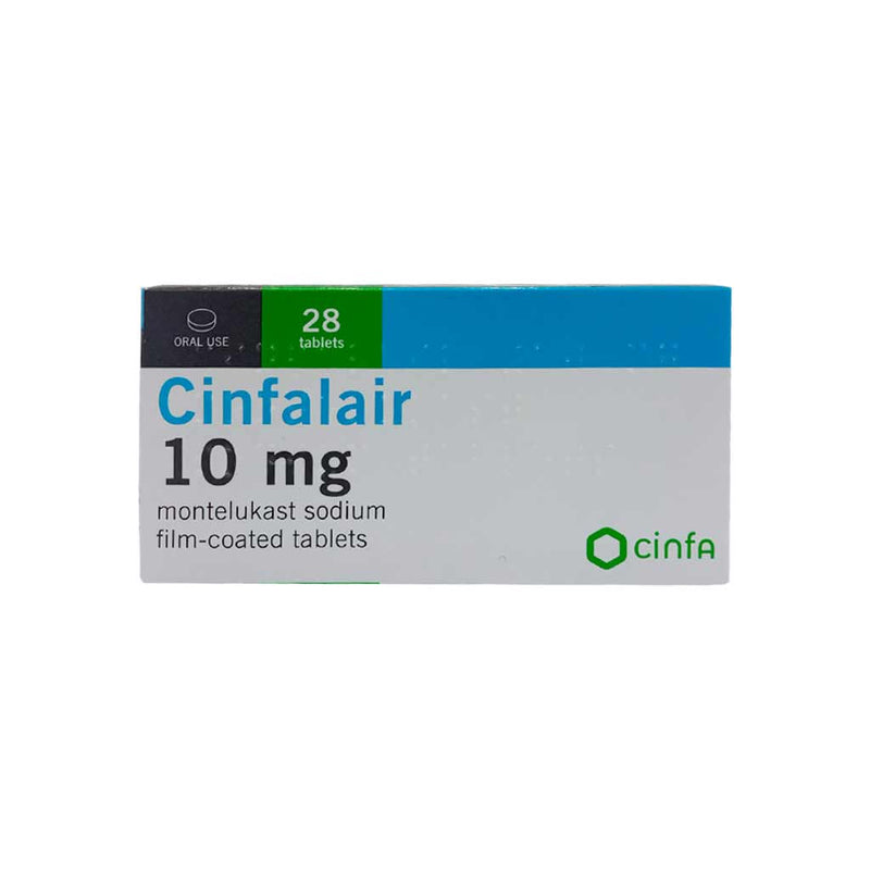 Cinfalair 10mg Fc Tablets 28&